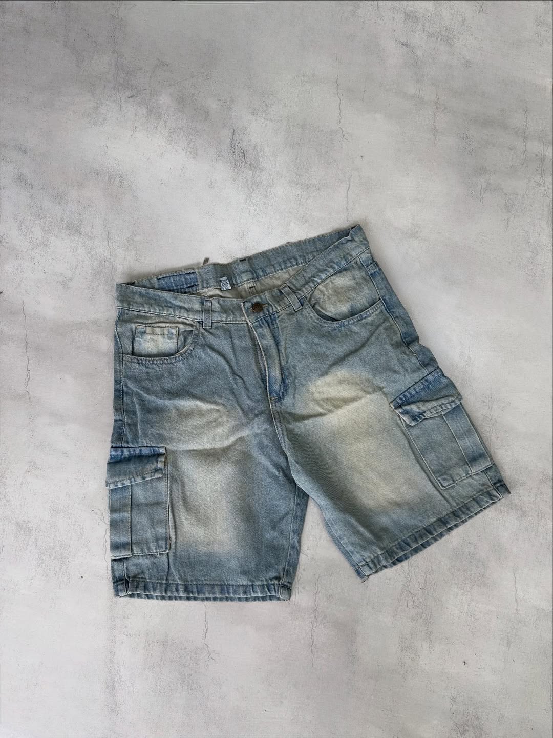 Bermuda Cargo Denim